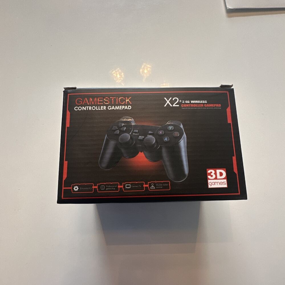GameStick X2 64GB Retro Game Console 4K HD 2.4G Wireless Controller 20000+Game